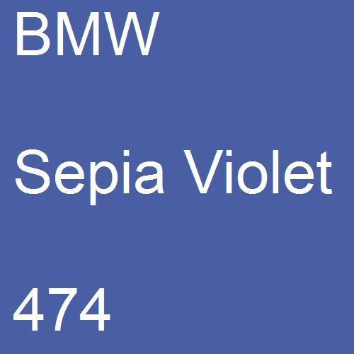 BMW, Sepia Violet, 474.